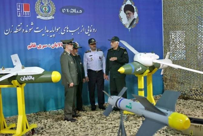 Eronda nishonni yuqori aniqlikda uradigan boshqariluvchi raketalar taqdimoti o‘tkazildi