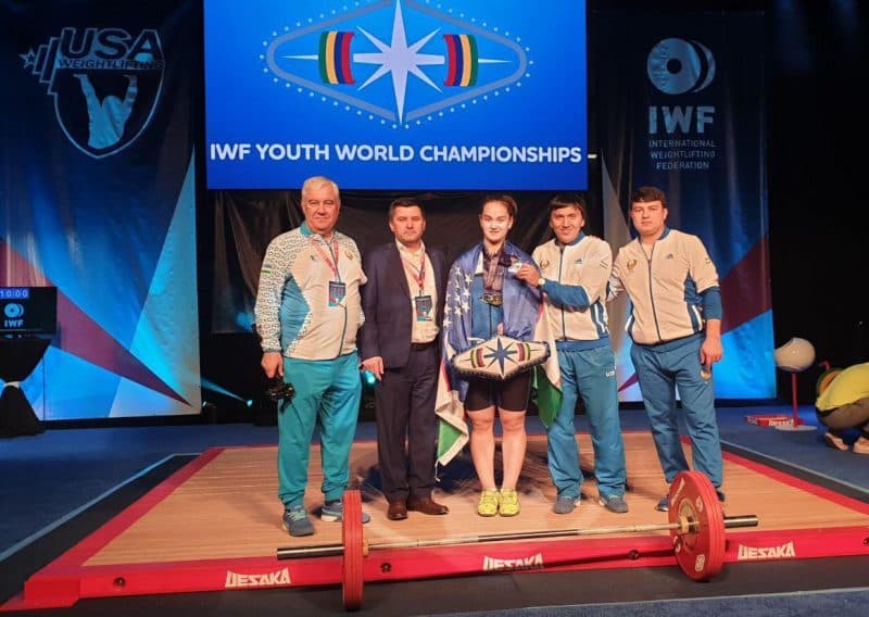 Og‘ir atletika. Tursunoy Jabborova JChda oltin medalni qo‘lga kiritdi