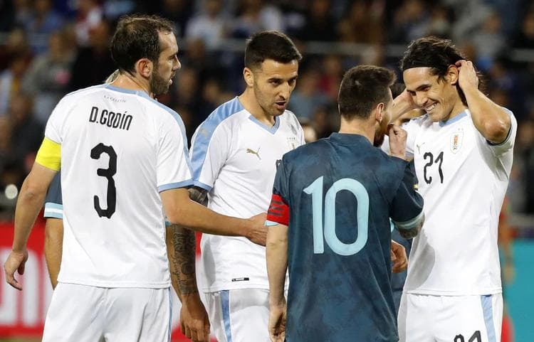 Messi Kavaniga: «Sen bilan xohlagan paytingda urishaman»
