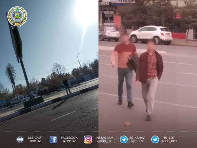 Toshkentda yo‘lni belgilanmagan joydan kesib o‘tayotgan piyodalarga nisbatan bayonnoma tuzilmoqda