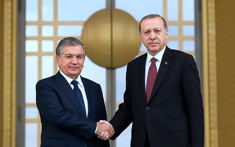 Shavkat Mirziyoyev Rajab Toyyib Erdo‘g‘anni tabrikladi