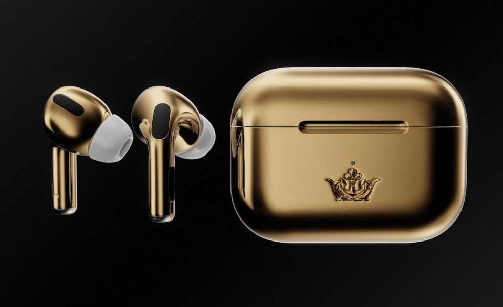 Россия бренди олтиндан ишланган AirPods Pro қулоқчинларини чиқарди 