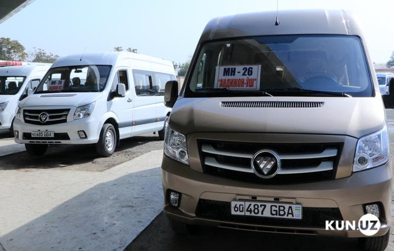 Andijon – O‘sh yo‘nalishida mikroavtobuslar qatnovi yo‘lga qo‘yildi