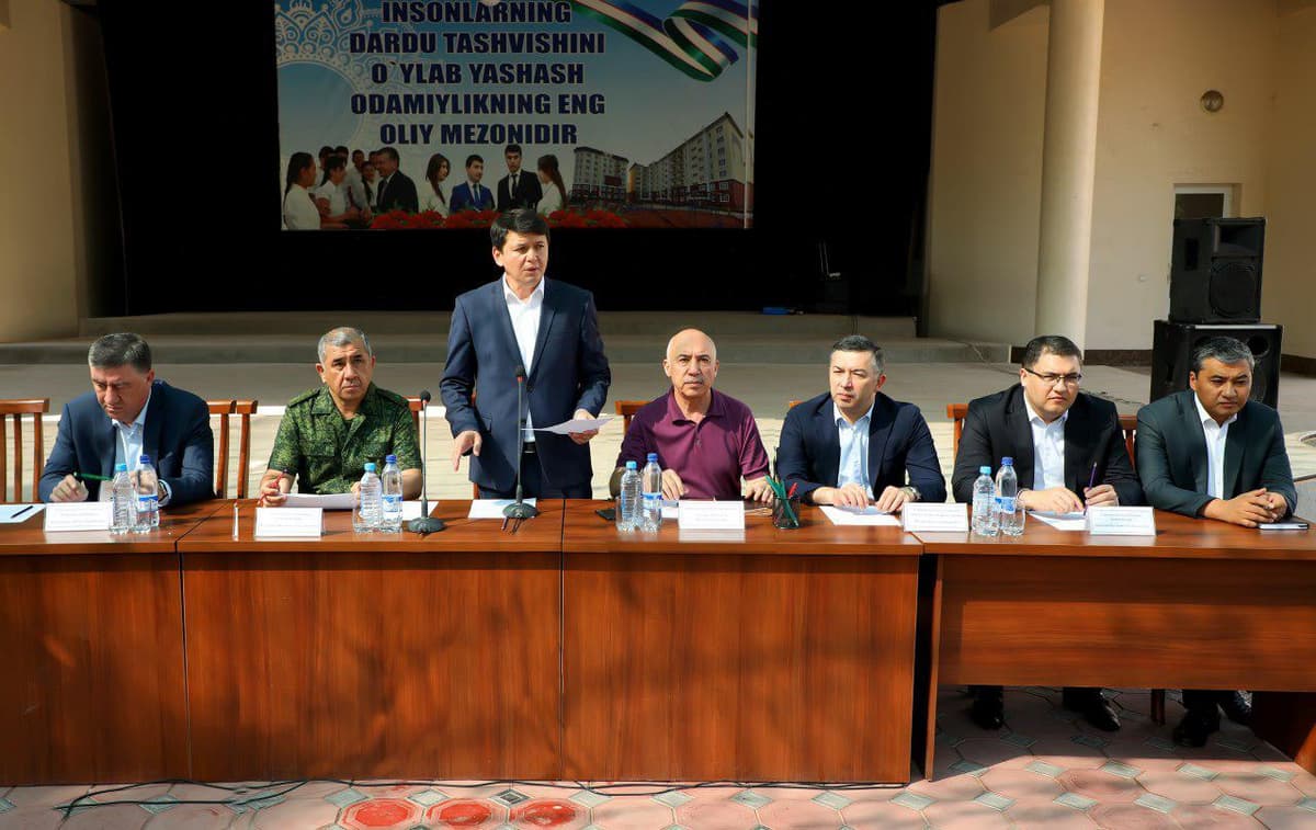 «Ichimlik suvini yaxshilash, transformatorni yangilash va QVPni o‘rniga qaytarish». Vazirlar uyma-uy yurib, muammolarni hal etmoqda