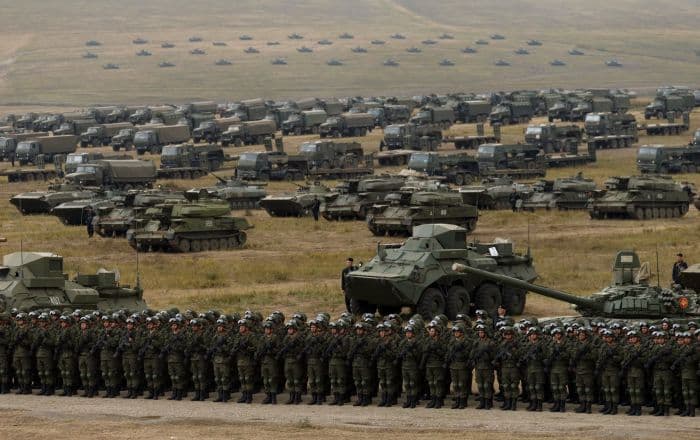 Rossiyada 128 mingga yaqin harbiy xizmatchilar ishtirokida mashg‘ulotlar o‘tkaziladi