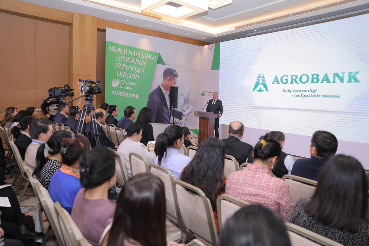 Onlayn pul o‘tkazmalari bo‘yicha «Sberbank» va «Agrobank» hamkorligi yo‘lga qo‘yildi