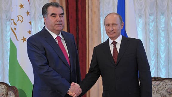 Rahmon va Putin 17 aprel kuni Moskvada uchrashadi