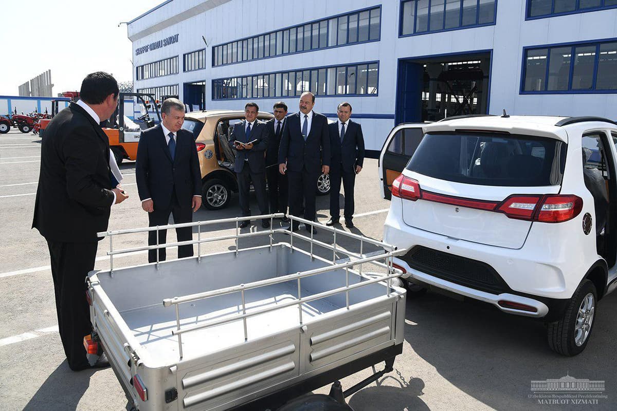 Farg‘ona viloyatida elektromobillar ishlab chiqarish qachon boshlanishi ma'lum bo‘ldi