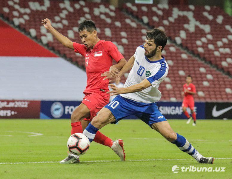 «Endi birinchi o‘rindan tushmaymiz » - futbolchilar Singapur bilan o‘yindan so‘ng nimalar deyishdi?