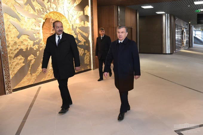 Президент и премьер посетят Алмазарский район