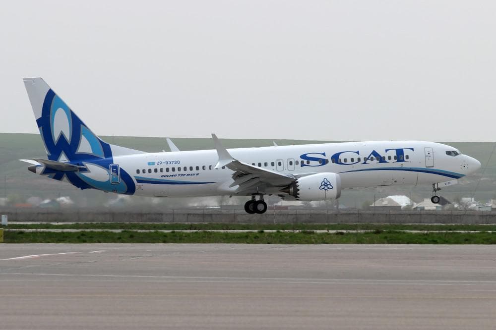 Qozog‘istonda Boeing 737 MAX parvozlari to‘xtatildi