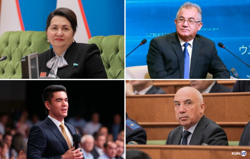 Yuqori lavozimli amaldorlar va yirik tadbirkorlardan kimlar partiyalarga a'zo ekani ma'lum bo‘ldi