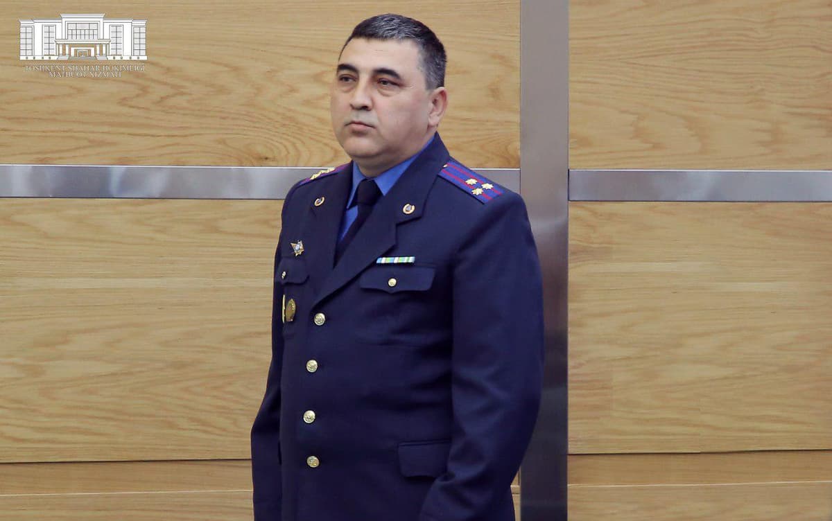 Toshkent shahar FVB boshlig‘i tayinlandi 