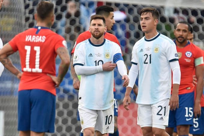 Amerika Kubogi. Argentina Chilini mag‘lub etdi, Messi birinchi bo‘limdayoq qizil kartochka oldi