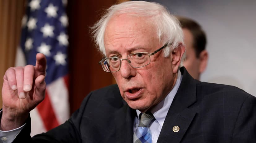 Sanders "Amerikaning eng xavfli prezidenti"ga qarshi ovoz berishga chaqirdi
