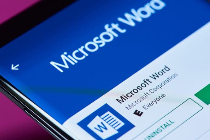 Android uchun mo‘ljallangan Microsoft Word 1 milliard martadan ortiq o‘rnatilgan