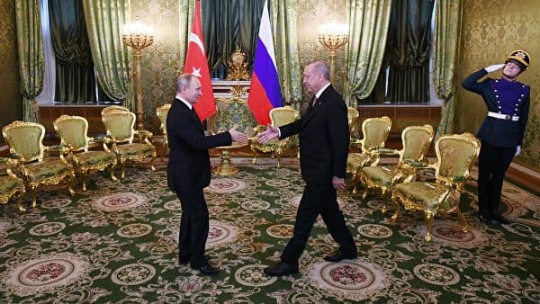 Moskvada Putin va Erdo‘g‘an o‘rtasida muzokaralar boshlandi