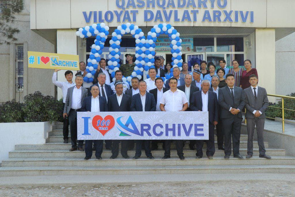 Qashqadaryoda davlat arxivlari tizimi tashkil topganining 100 yilligi nishonlandi