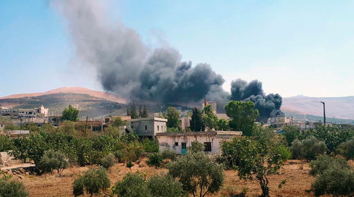 Suriyada Su-22 samolyoti urib tushirildi