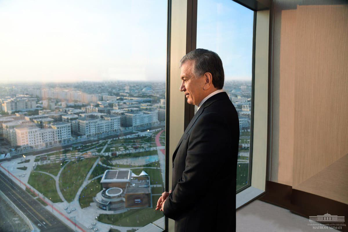 Мирзиёев ознакомился с первыми готовыми объектами Tashkent City