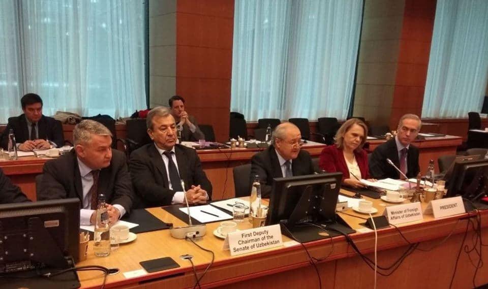 Abdulaziz Kamilov discusses prospects for resolving the Afghan issue with members of the EU Political and Security Committee
