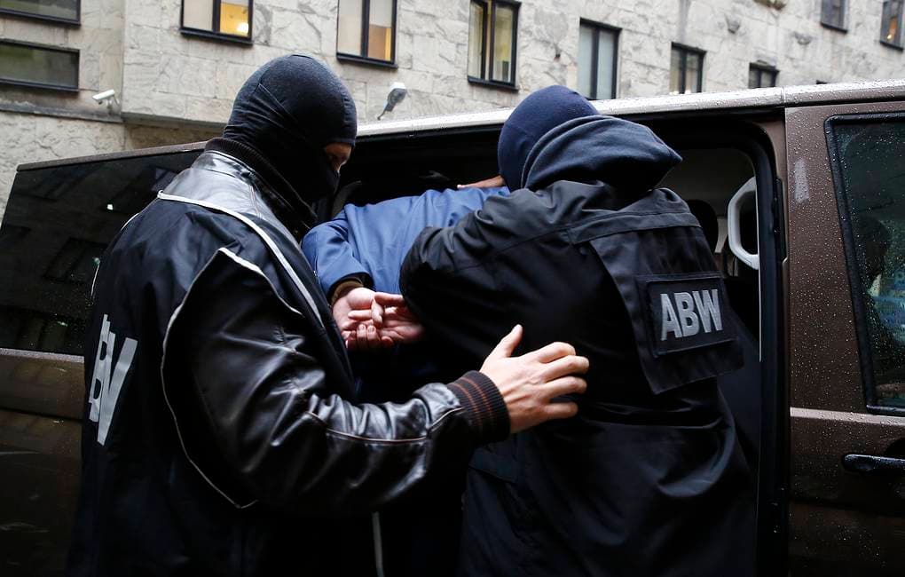 Polshada Rossiya foydasiga josuslikda gumonlangan erkak qo‘lga olindi
