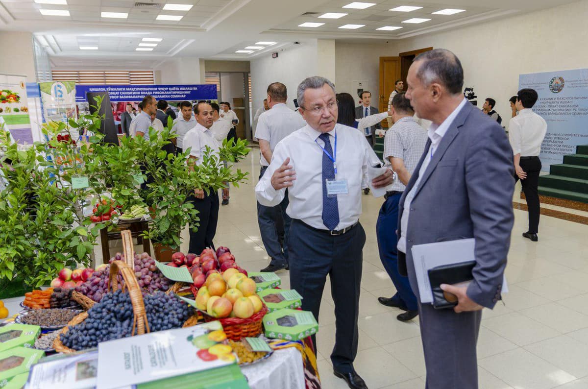 Toshkentda oziq-ovqat sanoatini rivojlantirish mavzuida amaliy seminar o‘tkazildi