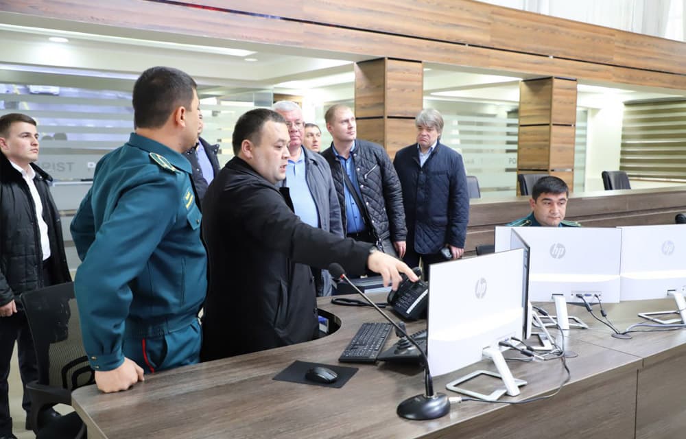Rossiya IIV vakillari Samarqandda innovatsion «Situatsion markaz» bilan tanishishdi