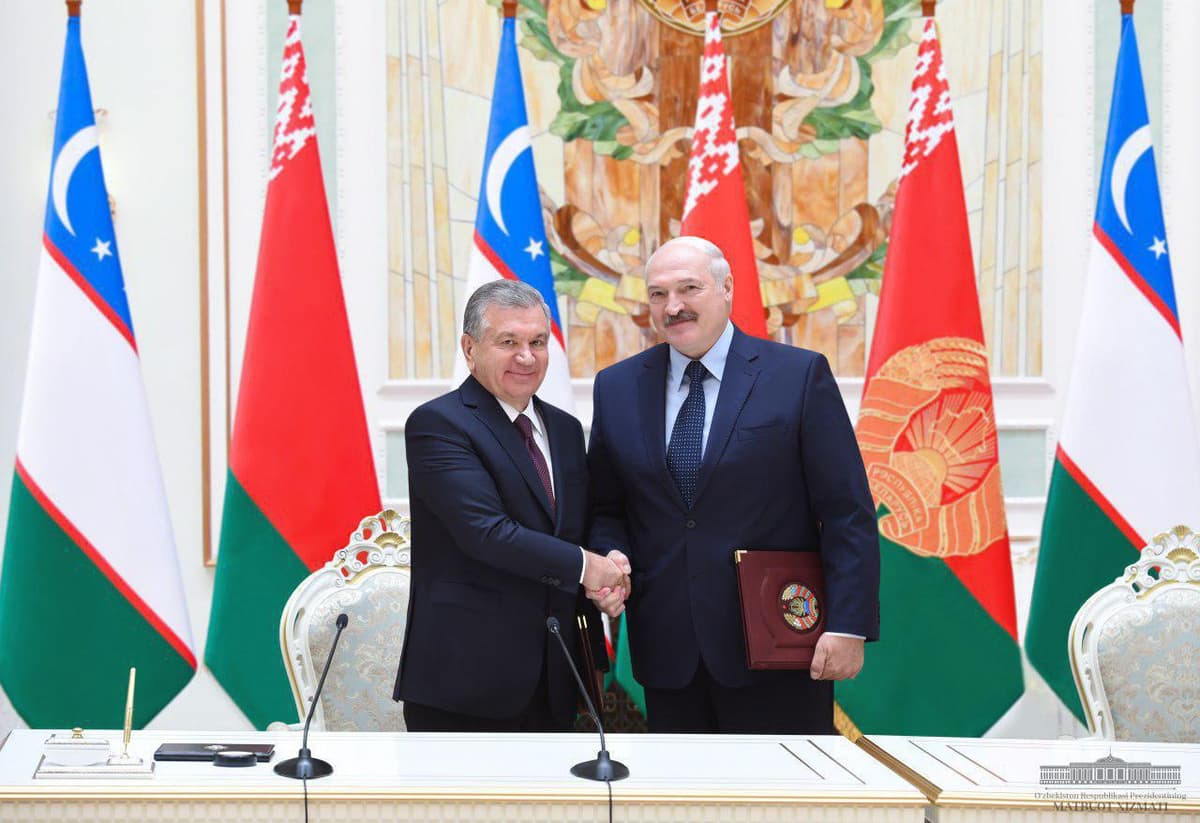 Shavkat Mirziyoyev va Aleksandr Lukashenkoning qo‘shma bayonoti matni e'lon qilindi