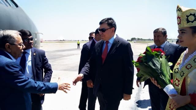 Bangladesh prezidenti O‘zbekistonga keldi 