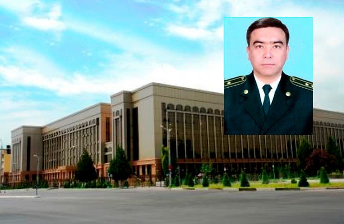 IIV Tergov departamenti boshlig‘ining birinchi o‘rinbosari tayinlandi