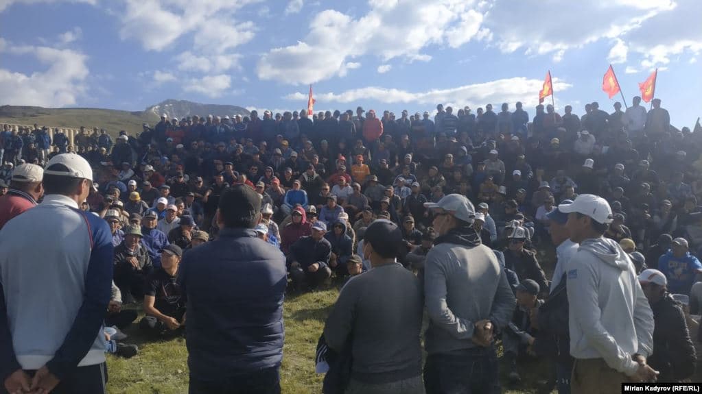 Qirg‘izistonliklar va Xitoy kompaniyasi o‘rtasida nizo yuz berdi