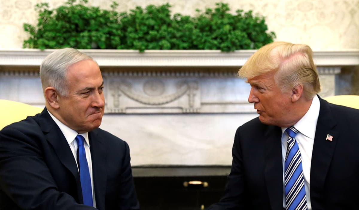 Netanyaxu Vashingtonda Tramp bilan Jo‘lan, Eron va Suriyani muhokama qilmoqchi