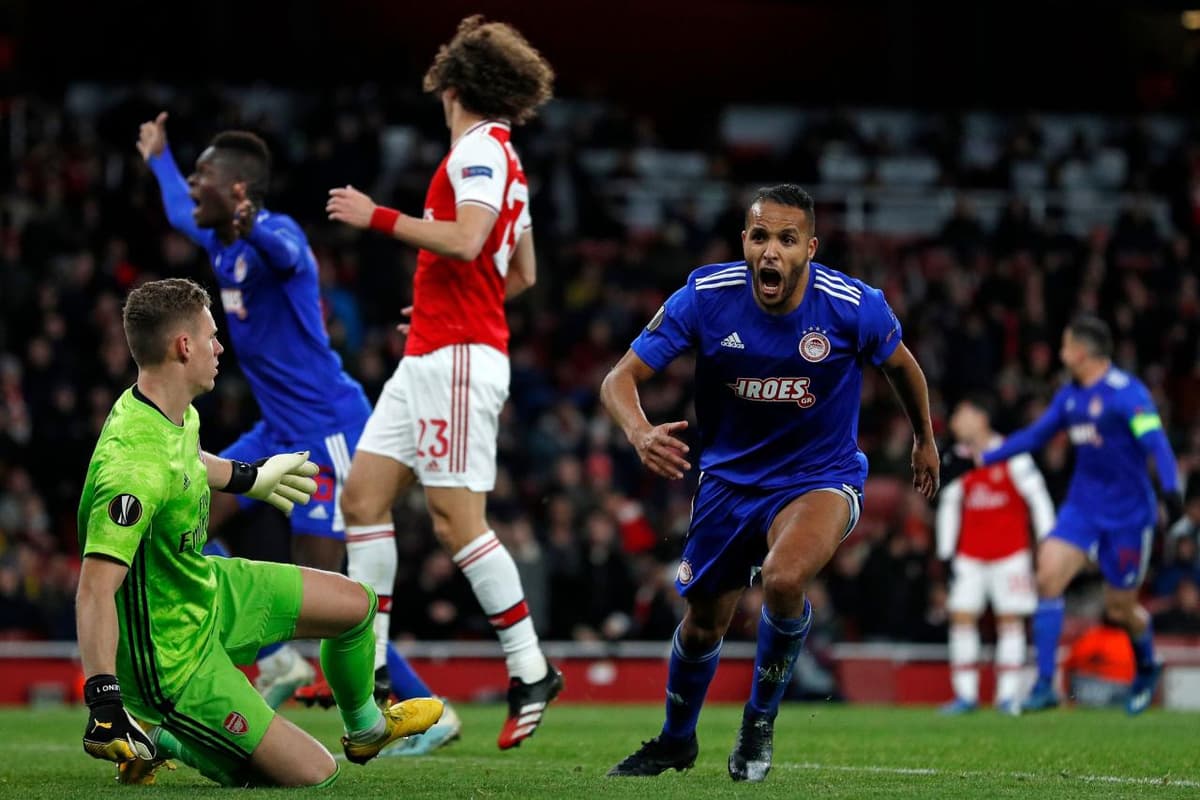 Yevropa Ligasi. «Arsenal» sensatsion mag‘lubiyatga uchrab, musobaqadan chiqib ketdi