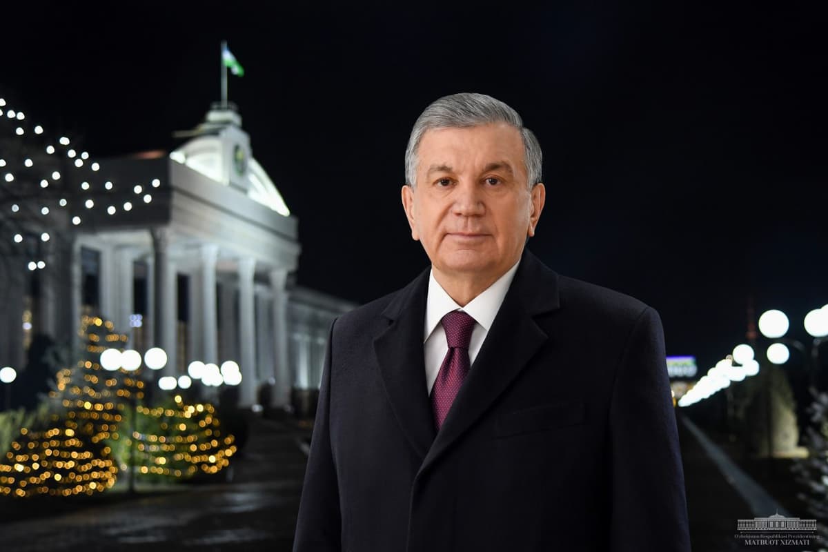 Shavkat Mirziyoyev congratulates people of Uzbekistan on New Year