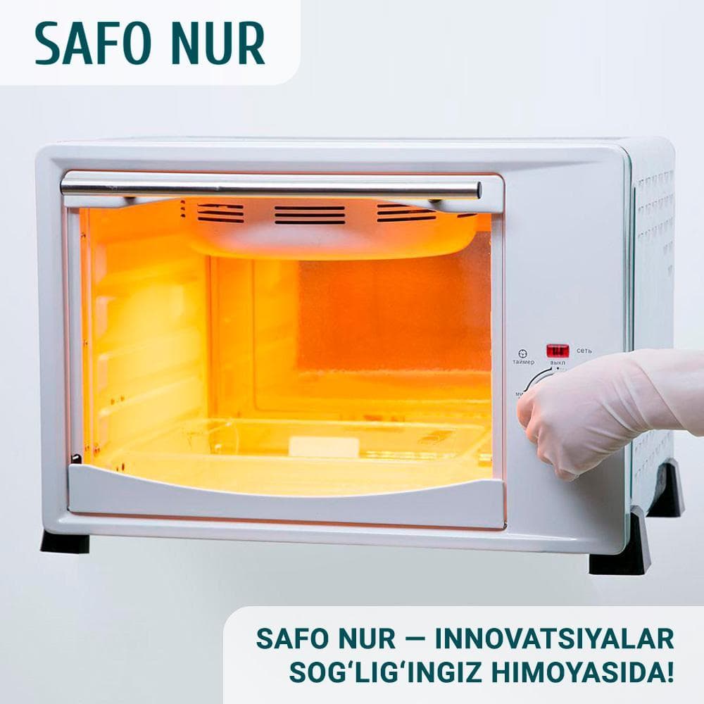 SAFO NUR qurilmasi - foydalanishning o‘ziga xos xususiyatlari