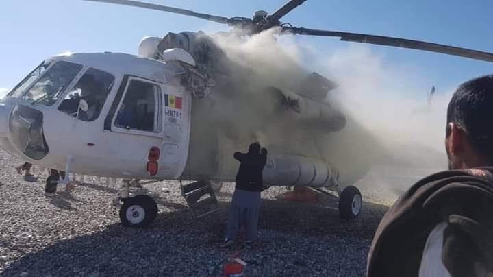 Afg‘onistonda Moldova aviakompaniyasi vertolyoti urib tushirildi