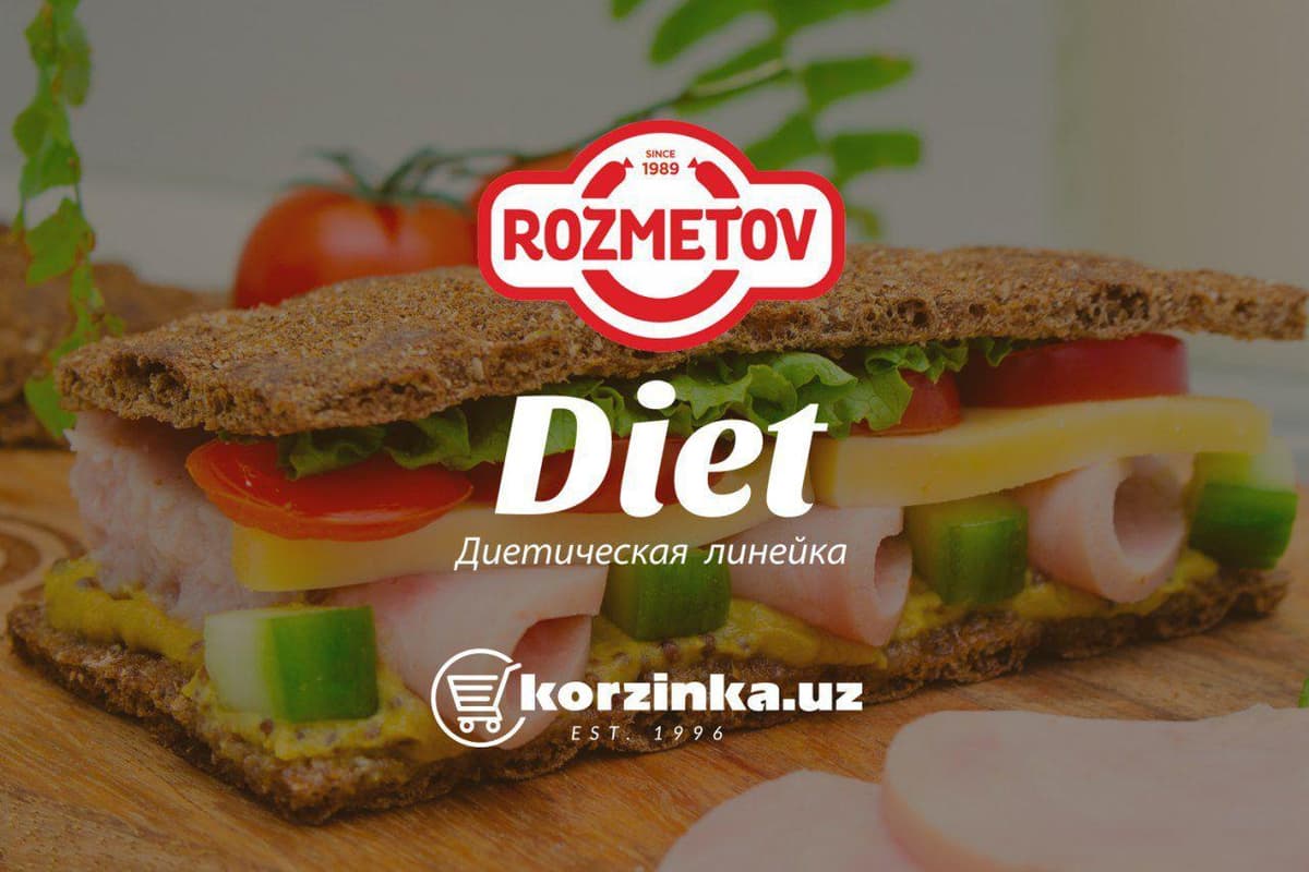 «ROZMETOV» kompaniyasidan yangi parhez mahsulotlari