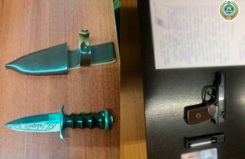 O‘zbekistonda sovuq qurolni olib yurganlik uchun javobgarlik joriy etiladi