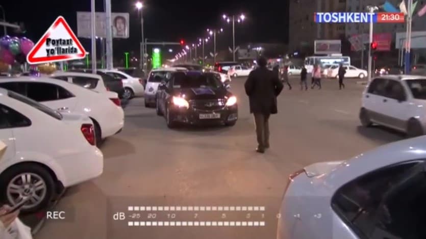 Video: Toshkentda «hokim topshirig‘i bilan» qoida buzgan Crafers haydovchisi ishdan haydaldi