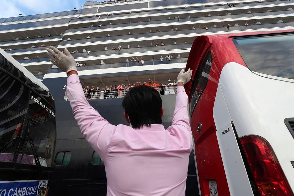 Westerdam kemasining tutqunlikda qolgan yo‘lovchilariga qirg‘oqqa tushishga ruxsat berildi