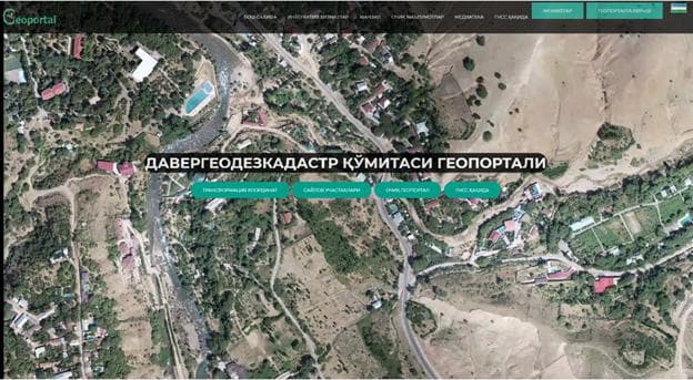 Aholiga interaktiv xizmat ko‘rsatish bo‘yicha geoportal joriy etilyapti