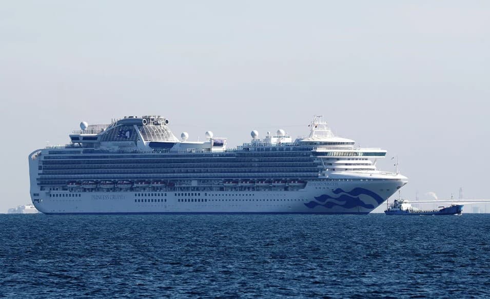 Diamond Princess laynerida yana 67 kishi koronavirusga chalingani aniqlandi