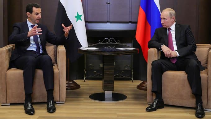 Путин Сурияга борди