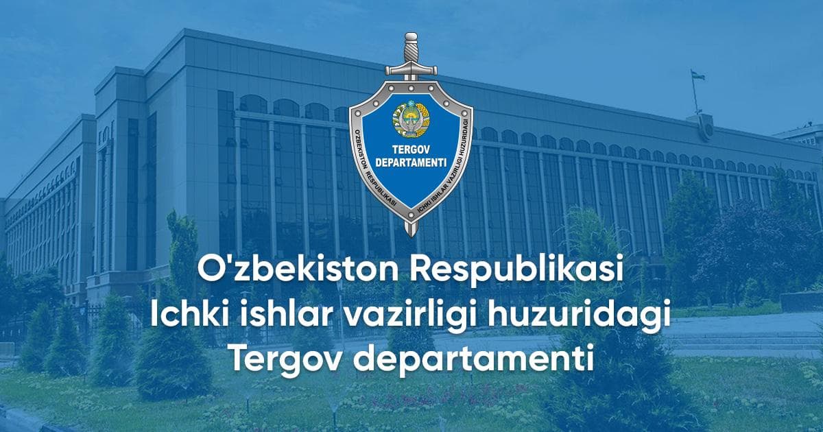 Tergov departamentida yangi tayinlovlar amalga oshirildi