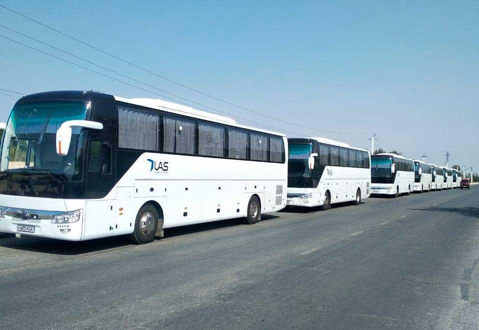Special bus service from Tashkent to Fergana valley through Tajikistan launched