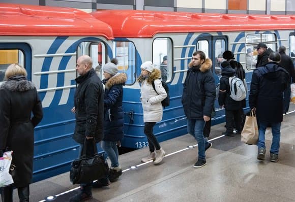 Moskva metrosida bir kunda 9,5 mlnga yaqin odam tashildi