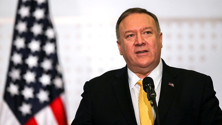 Pompeo AQSh Bashar Asad hamda unga yordam berayotganlarga nisbatan chora ko‘rishga tayyorligini aytdi
