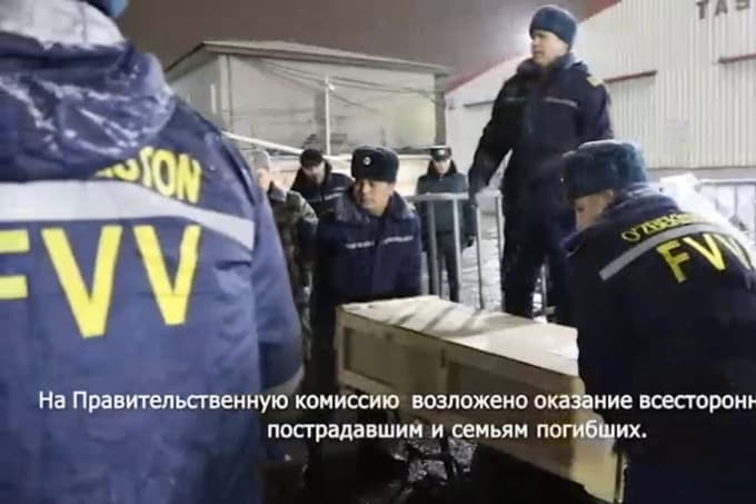 Томскда ҳалок бўлган ўзбекистонликларнинг жасадлари Тошкентга олиб келинди (видео)