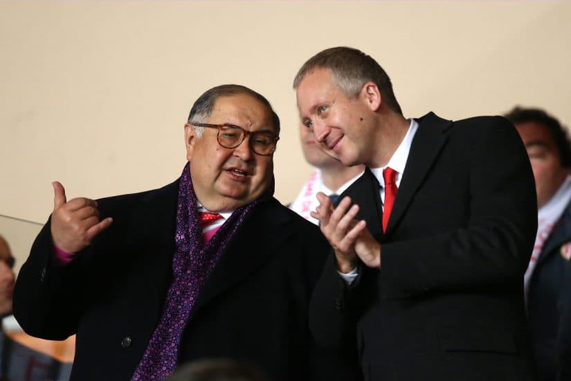 Alisher Usmonov kompaniyasi «Everton»ning yangi stadionini nomlash huquqini sotib oldi
